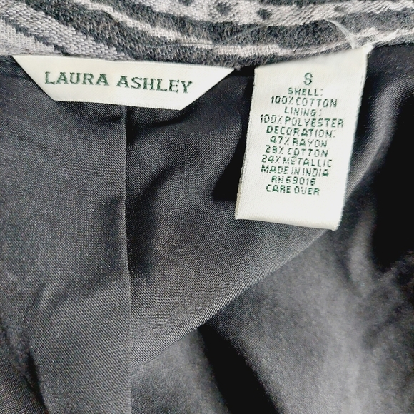 Laura Ashley Paisley Floral Button Blouse Jacket Top P3601 - Picture 10 of 10